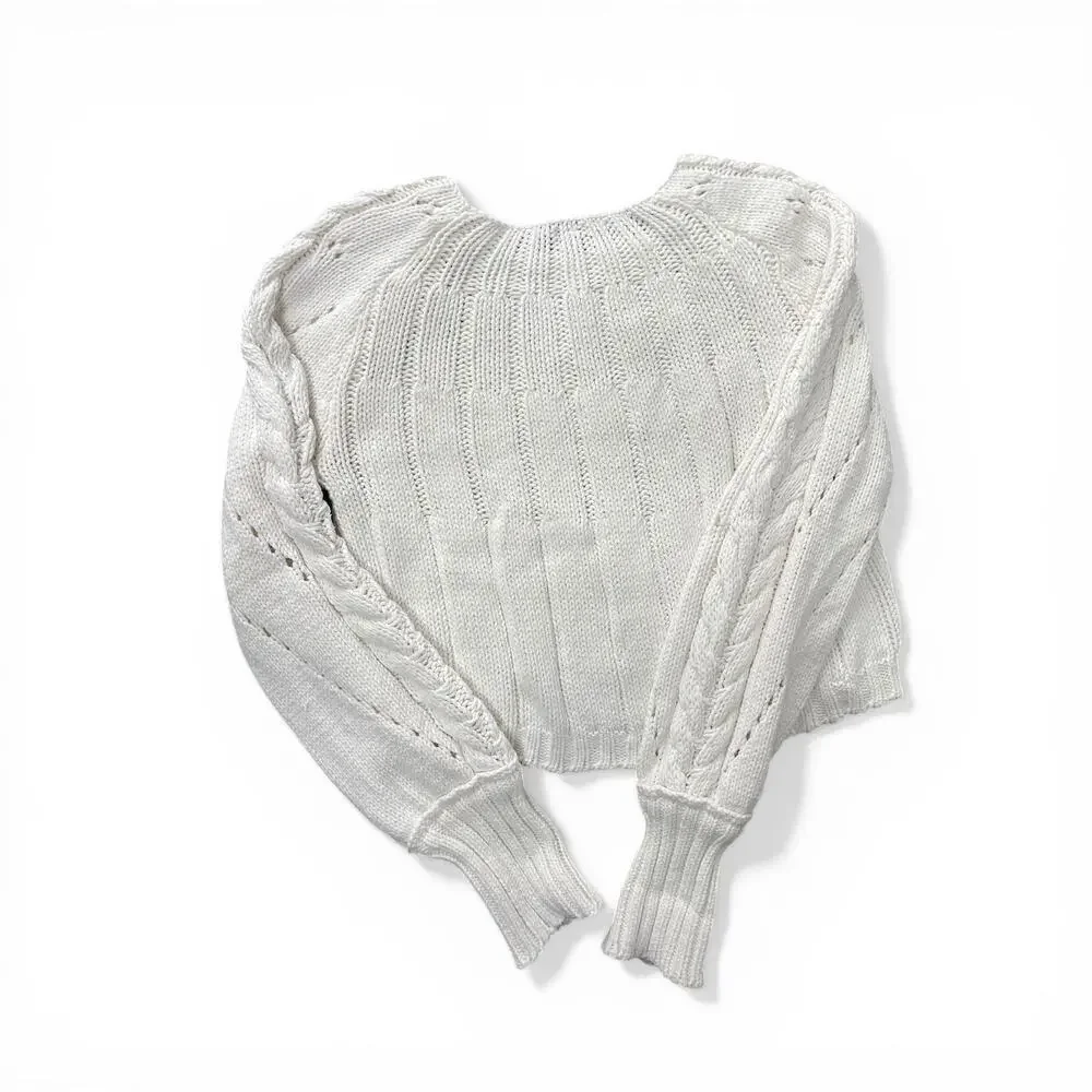 Free People cable knit